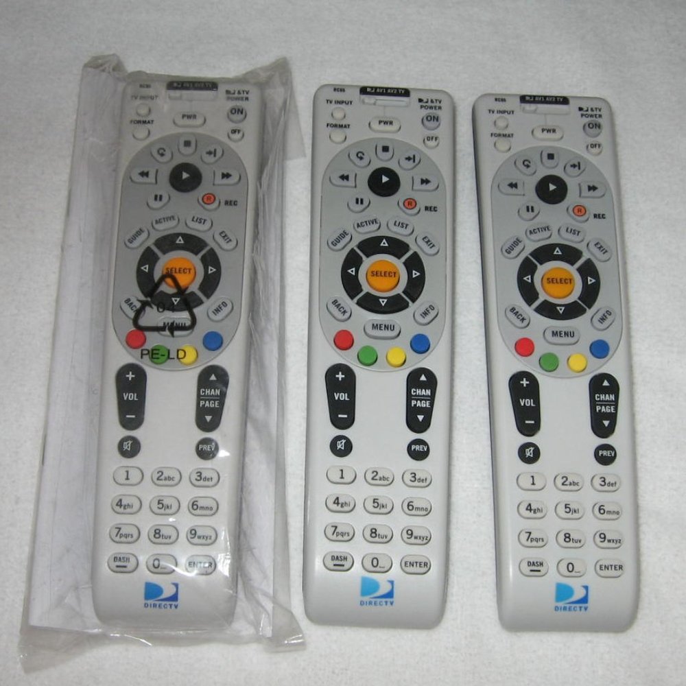 DIRECTV RC65 Remote Lot of 3 New